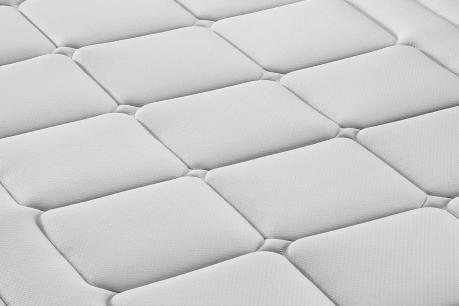 - Matelas 90x190 Ressorts et mémoire de forme - Equilibré
