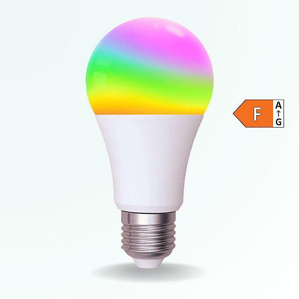 Pack 2 ampoules connectées led e27 14w - wifi - rgbw