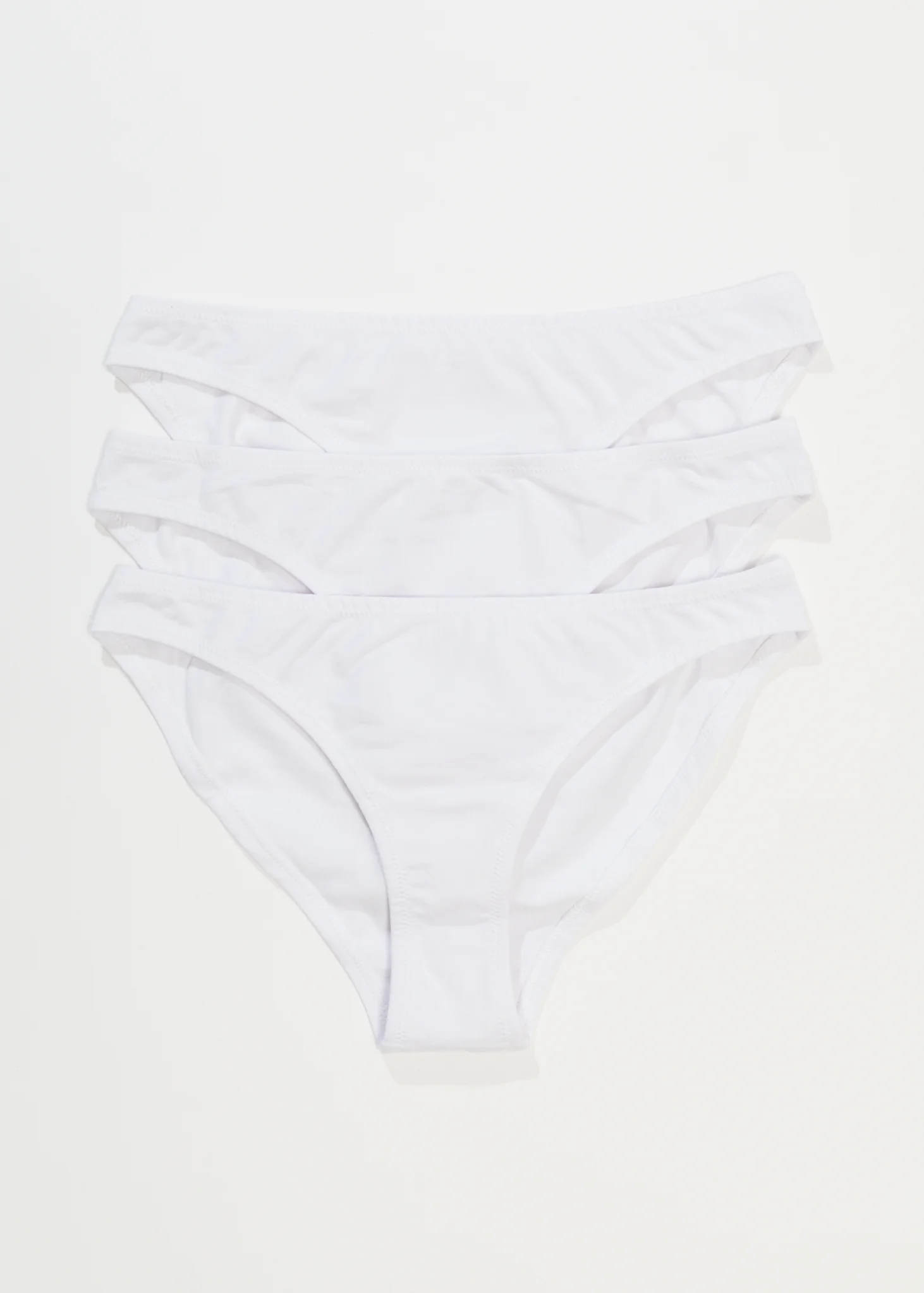 AFENDS Womens Lolly - Bikini Briefs 3 Pack - White