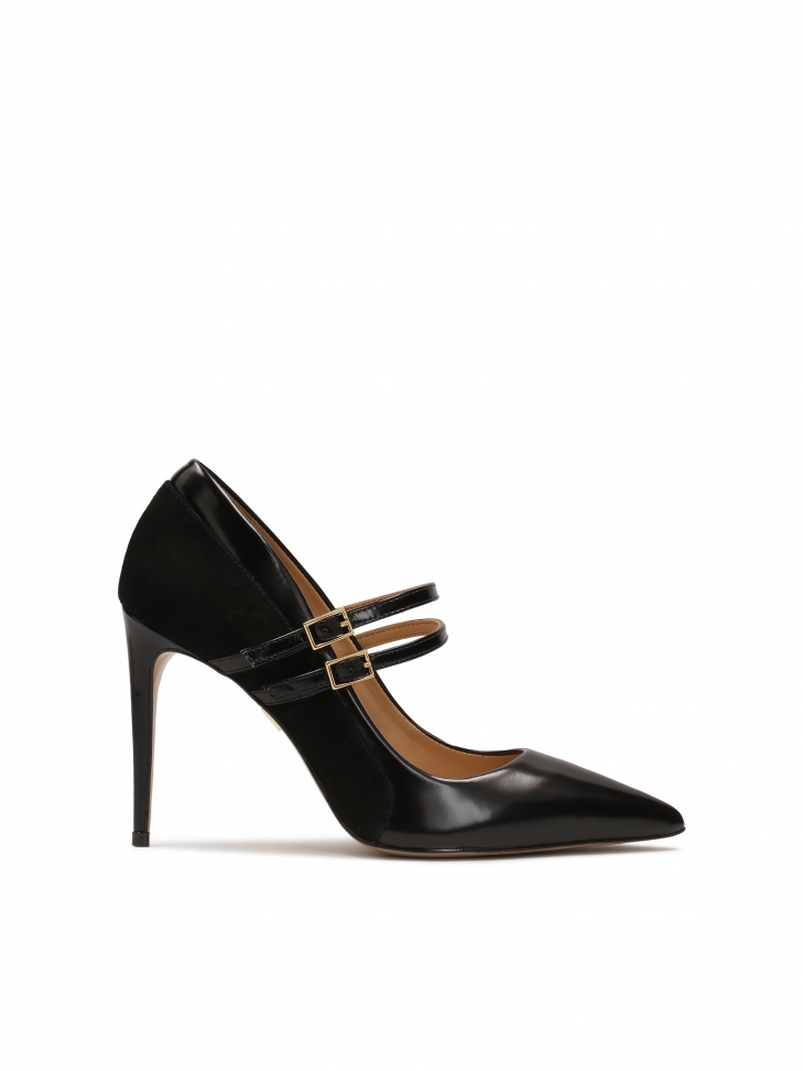 Black Mary Jane pumps