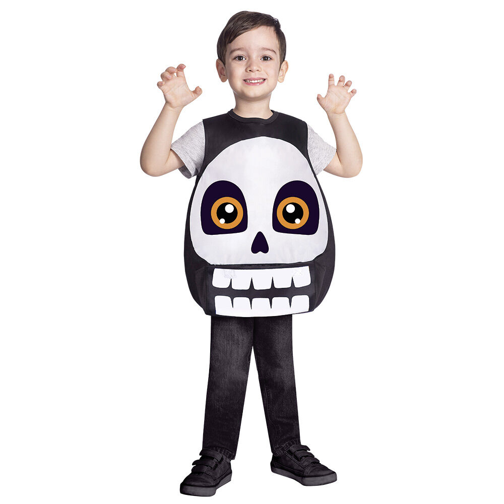 Déguisement enfant squelette Halloween 3 à 6 ans