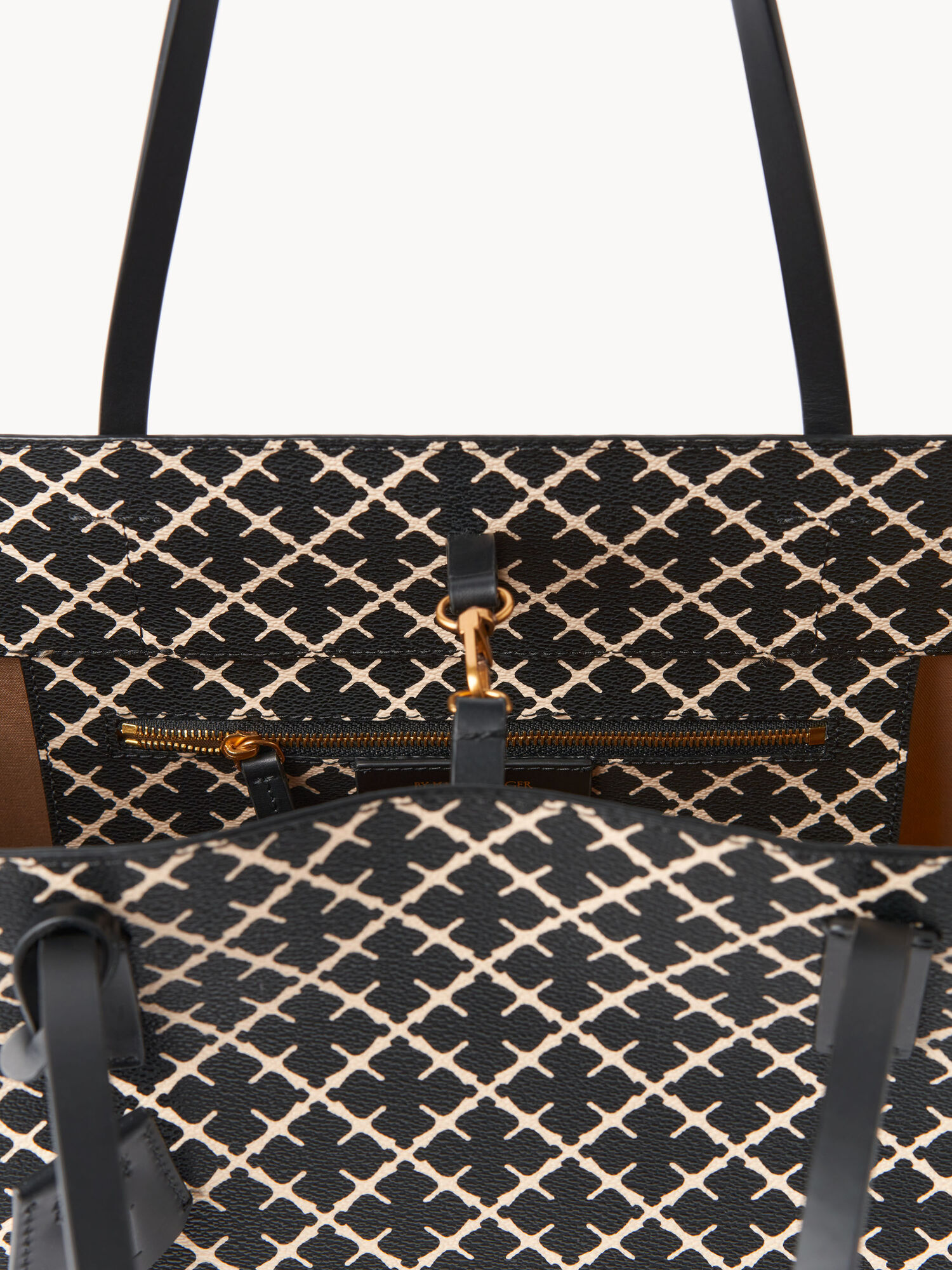Abigail tote bag med print