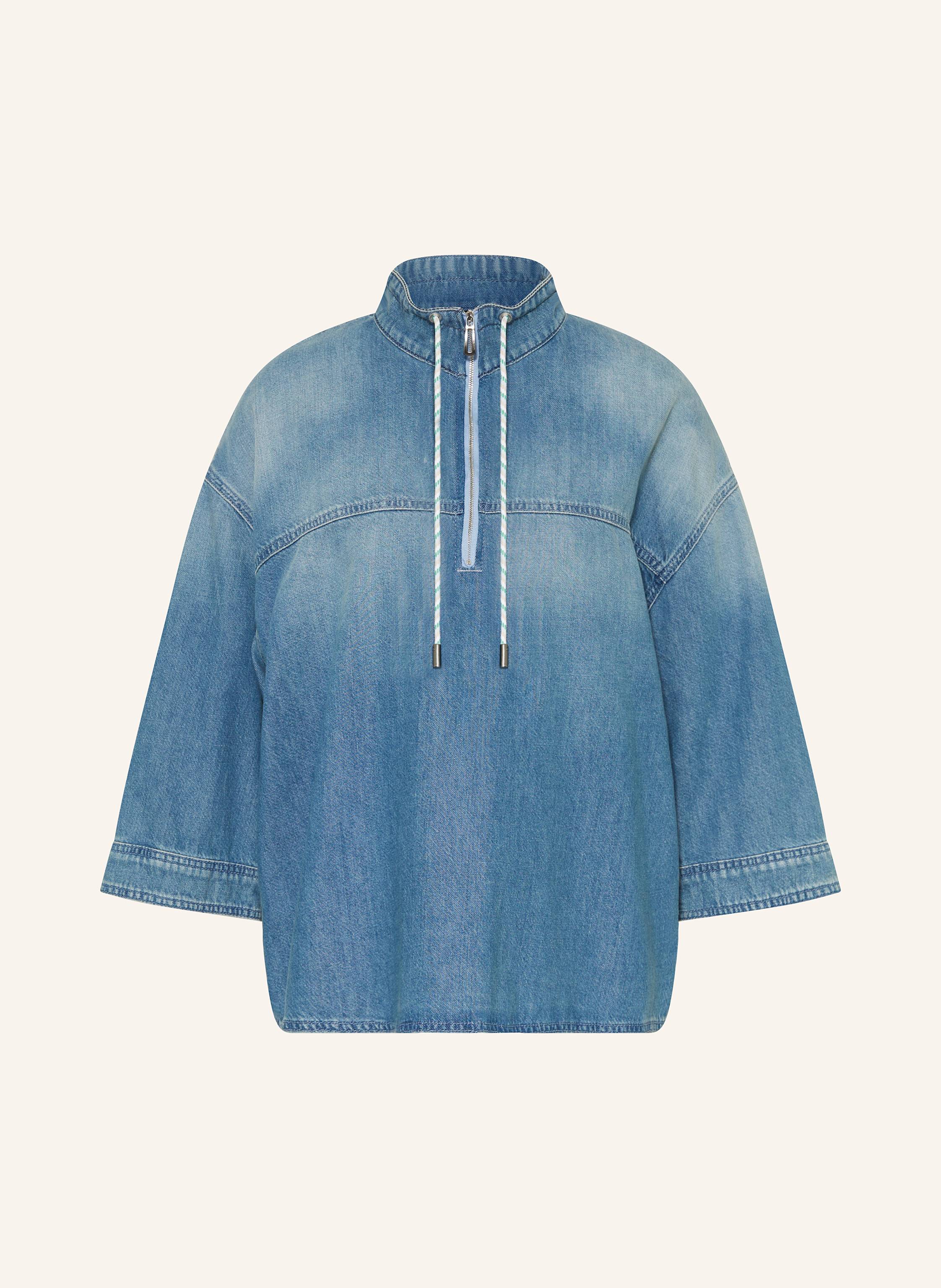 MARC CAIN Jeansbluse mit 3/4-Arm