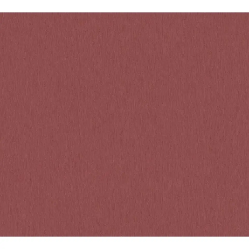 A.S. Cr&eacute;ation behang effen rood - 53 cm x 10.05 m