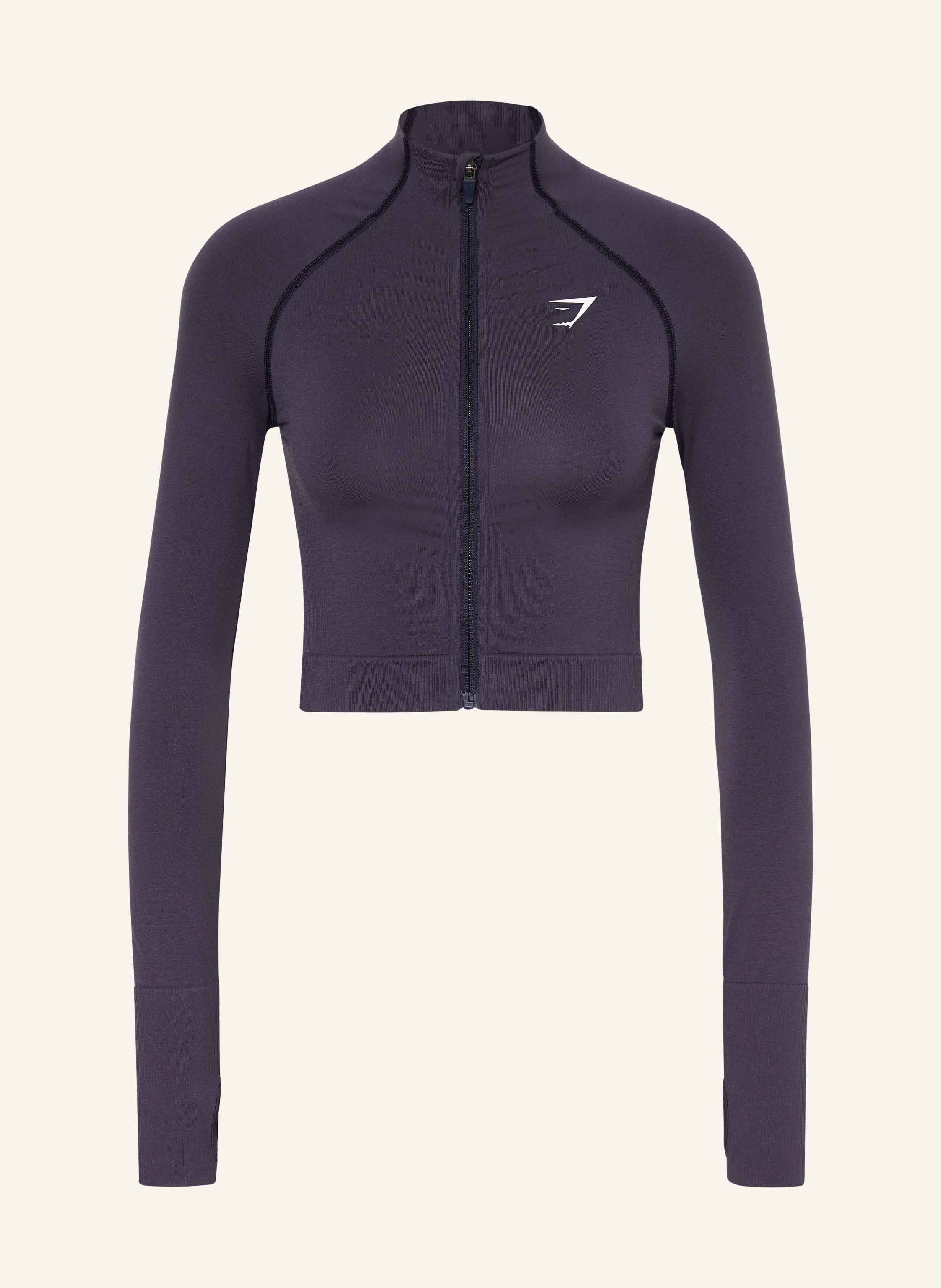 GYMSHARK Cropped-Trainingsjacke VITAL SEAMLESS 2.0