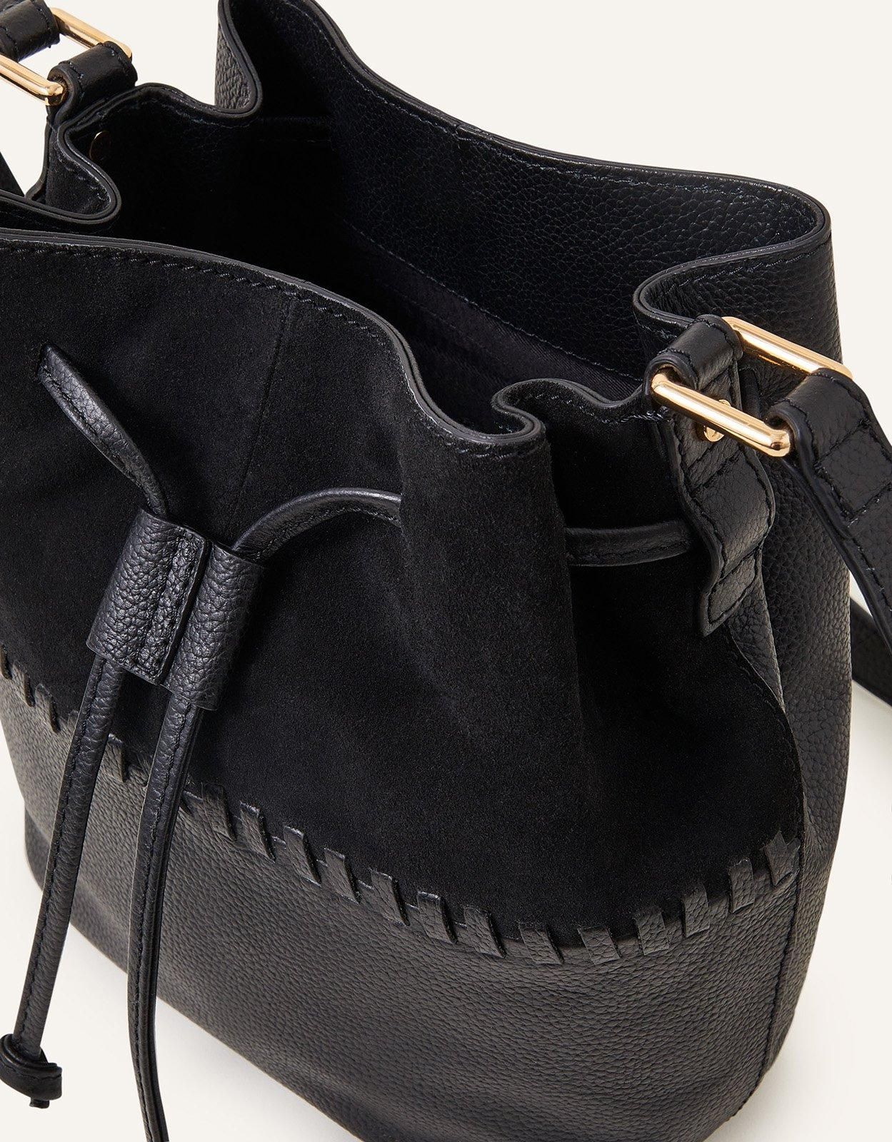 Accessorize Leather Duffle Bag