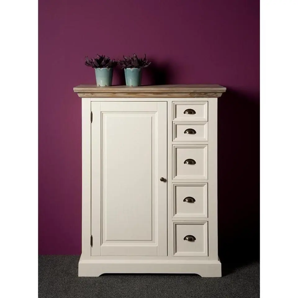 Tower Living - Fleur spekkast - 100 cm - wit