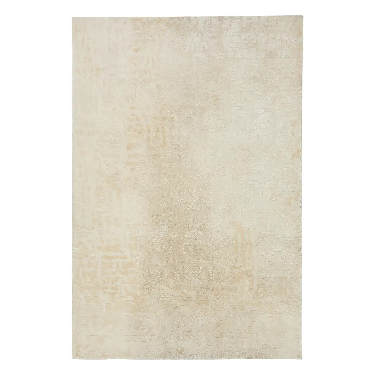 Dywan o różnej wysokości, beżowy Row 100x150 cm