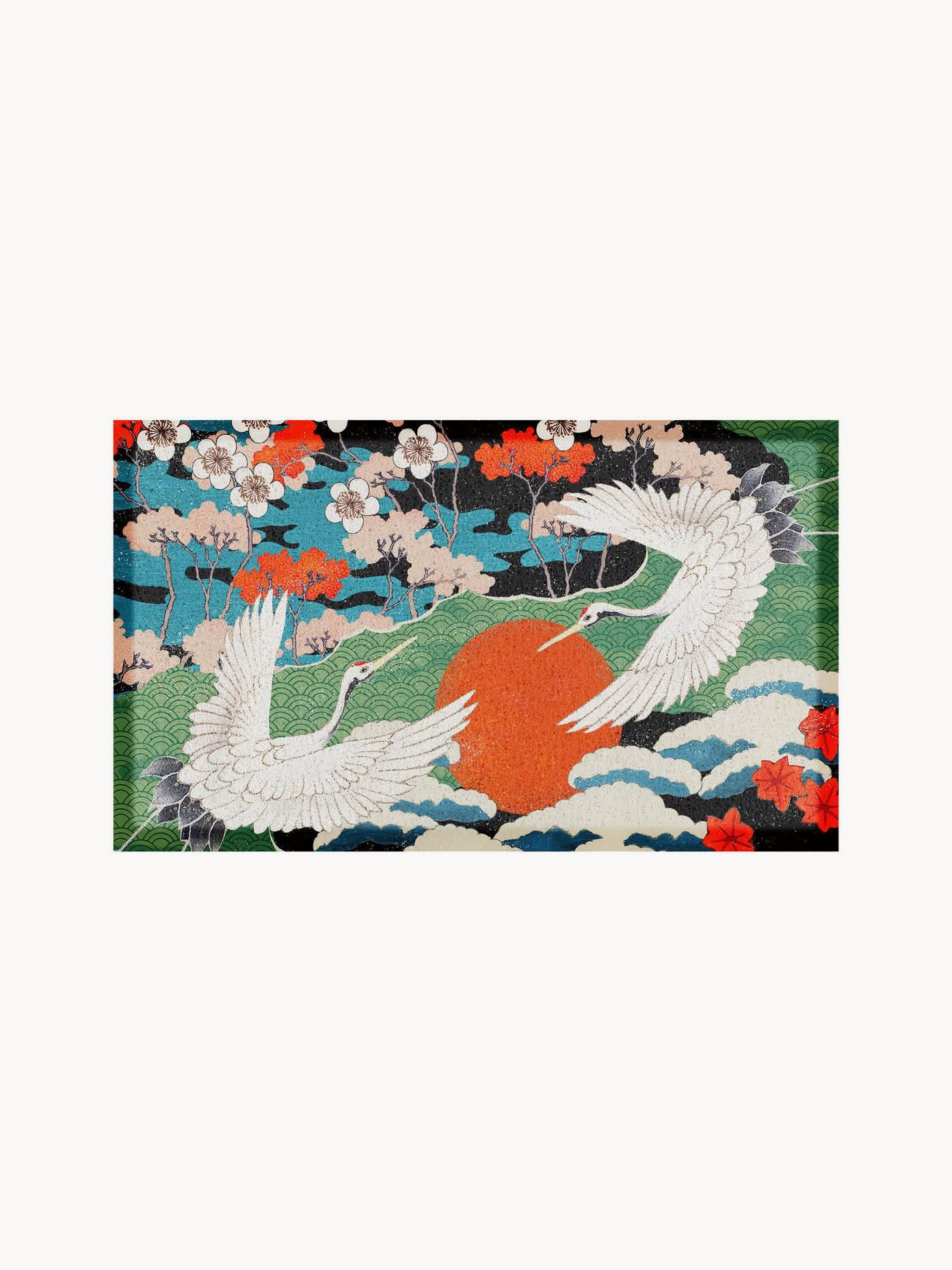 Fußmatte Japanese Bird