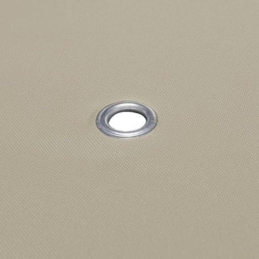 NNEVL Gazebo Top Cover 310 g/m&sup2; 3x3 m Beige