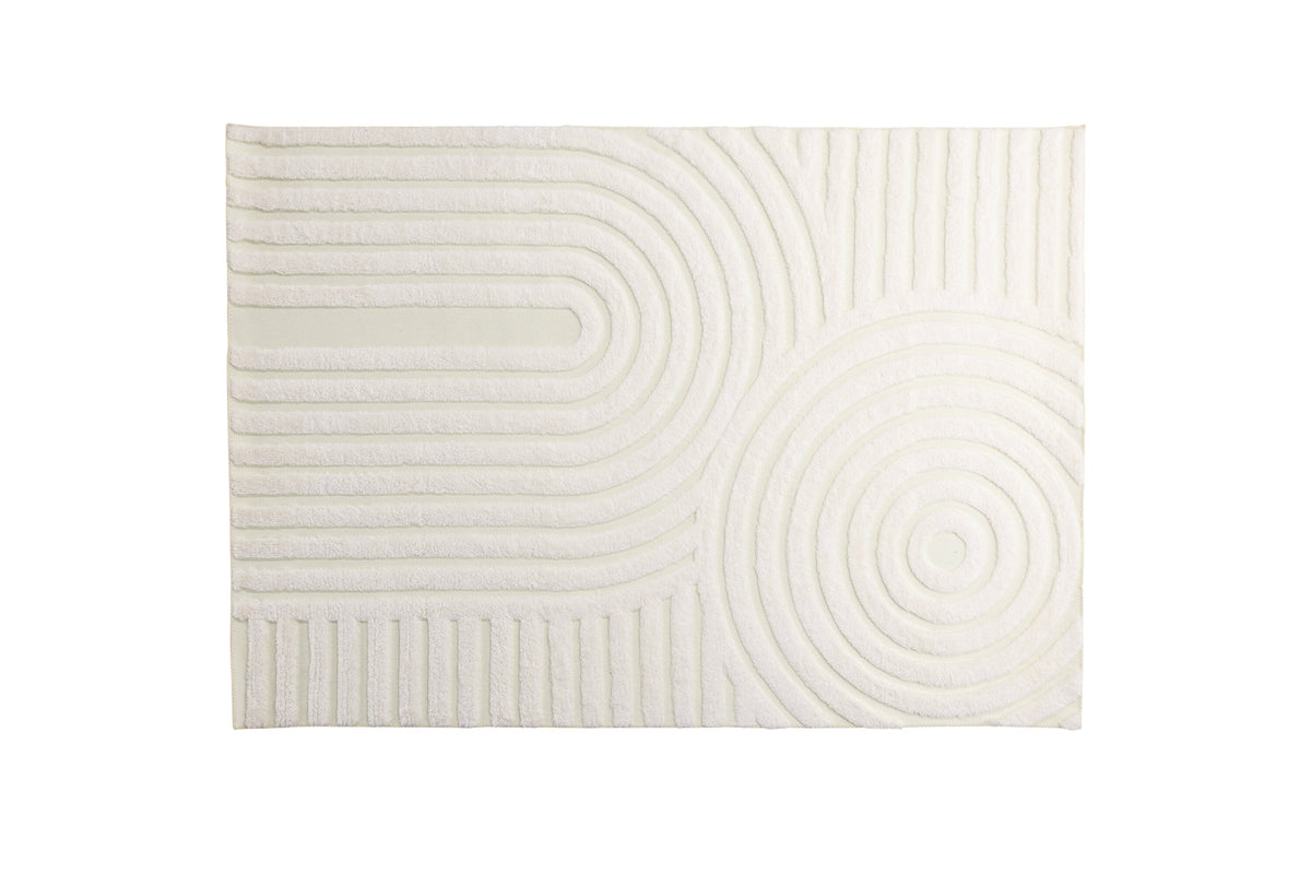 Rebellenclub Vloerkleed Riihimaki - wit - 230 x 160 cm