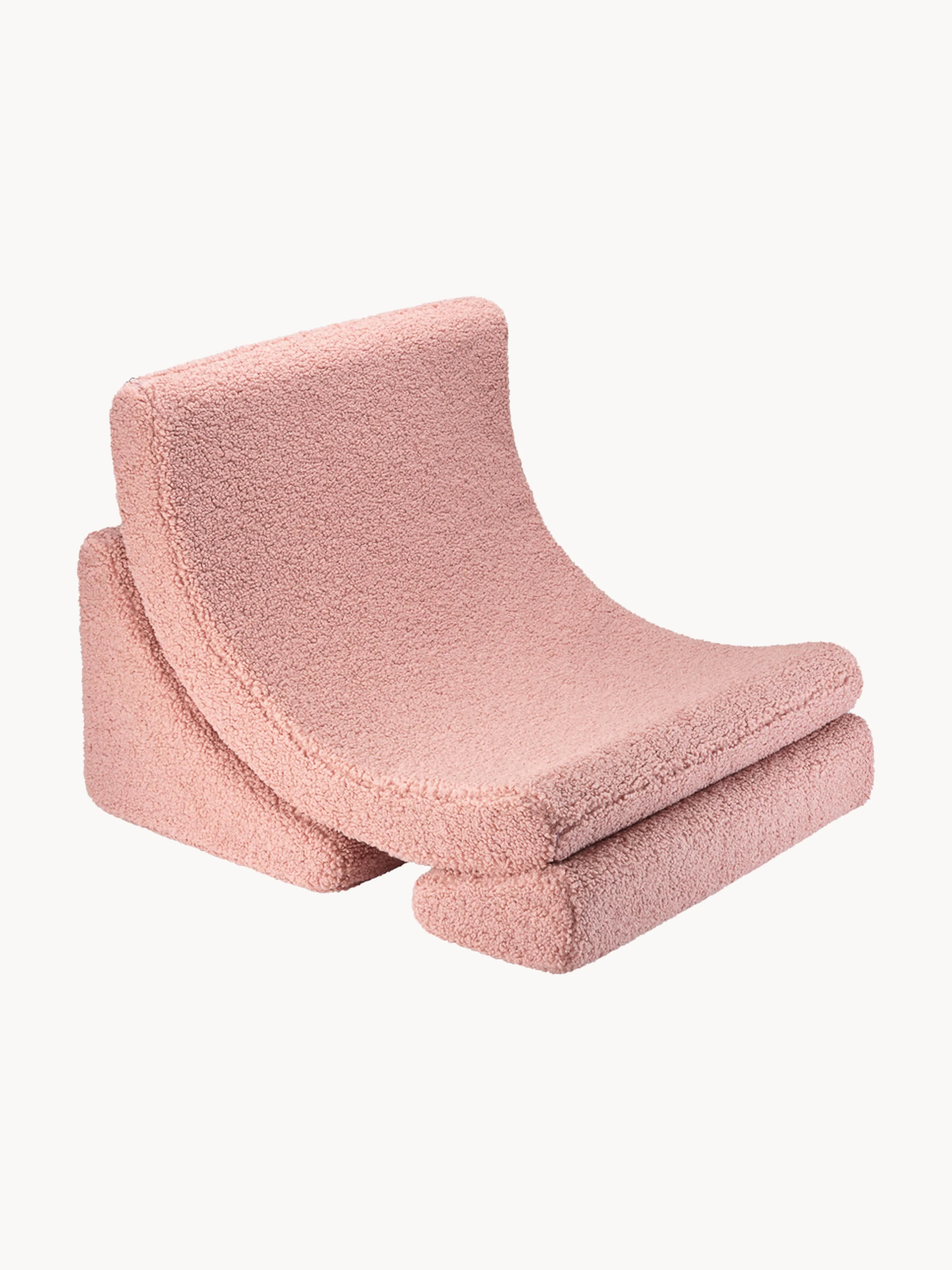 Handgefertigter Kinder-Sessel Moon aus Teddy
