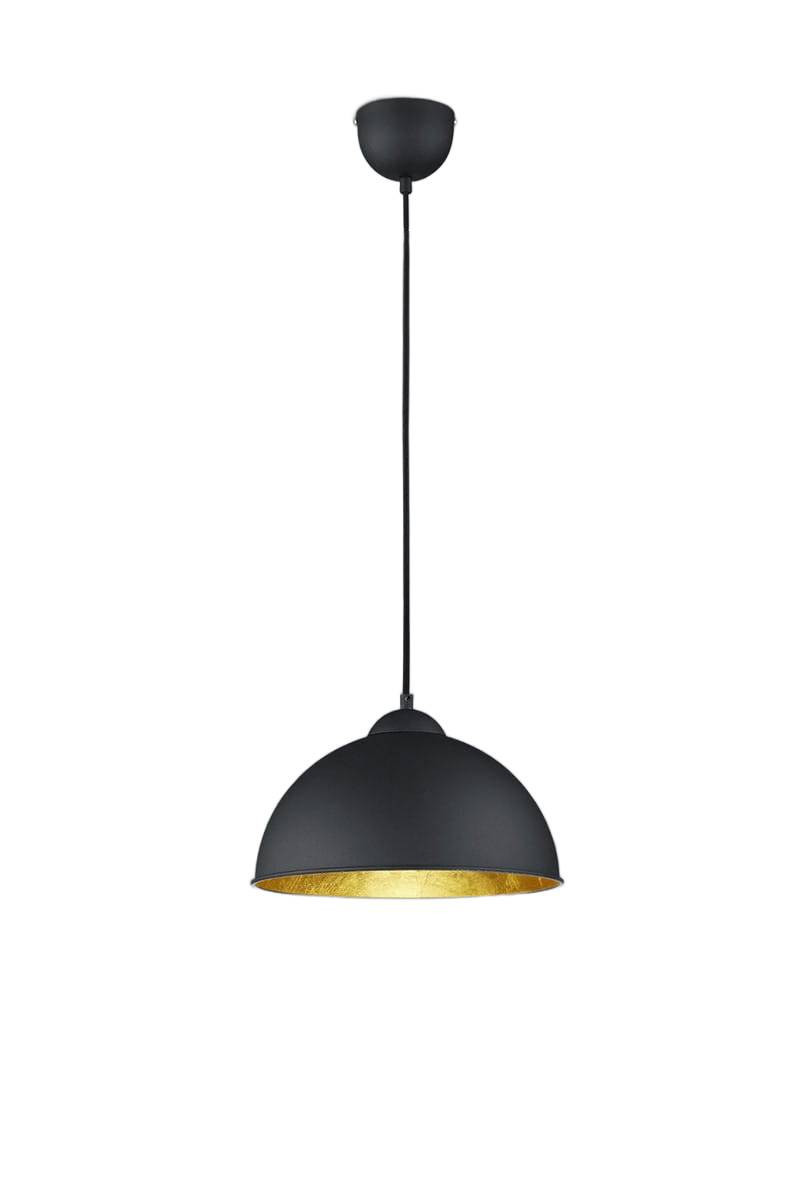 Lampa wisząca czarno-złota JIMMY 1xE27x60W wym: 127x31x31 cm RL