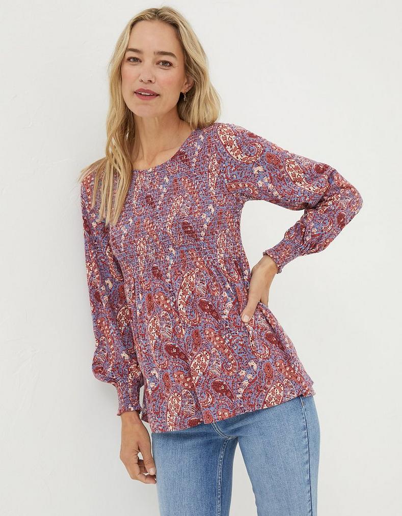 Sara Craft Paisley Top