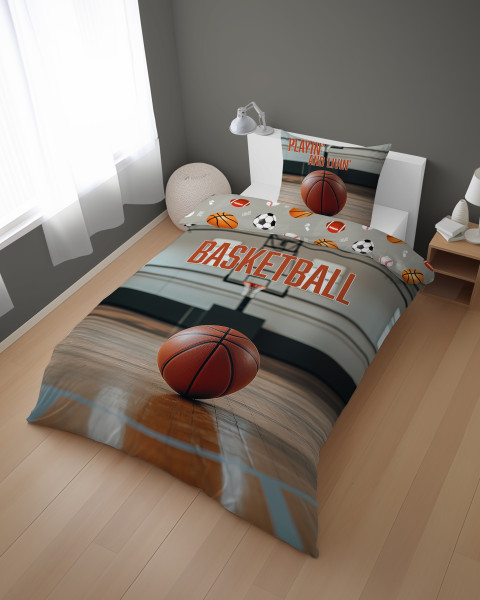 Pościel Koszykówka Basketball 140x200 Detexpol