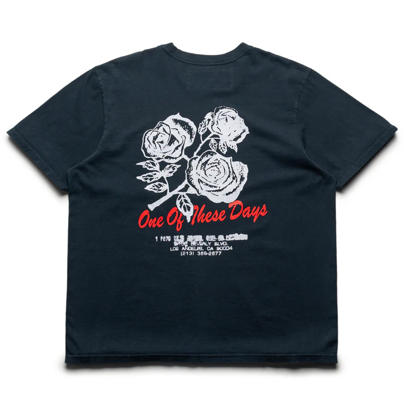 One Of These Days Sweet Jane Tee - Hard Washed Black