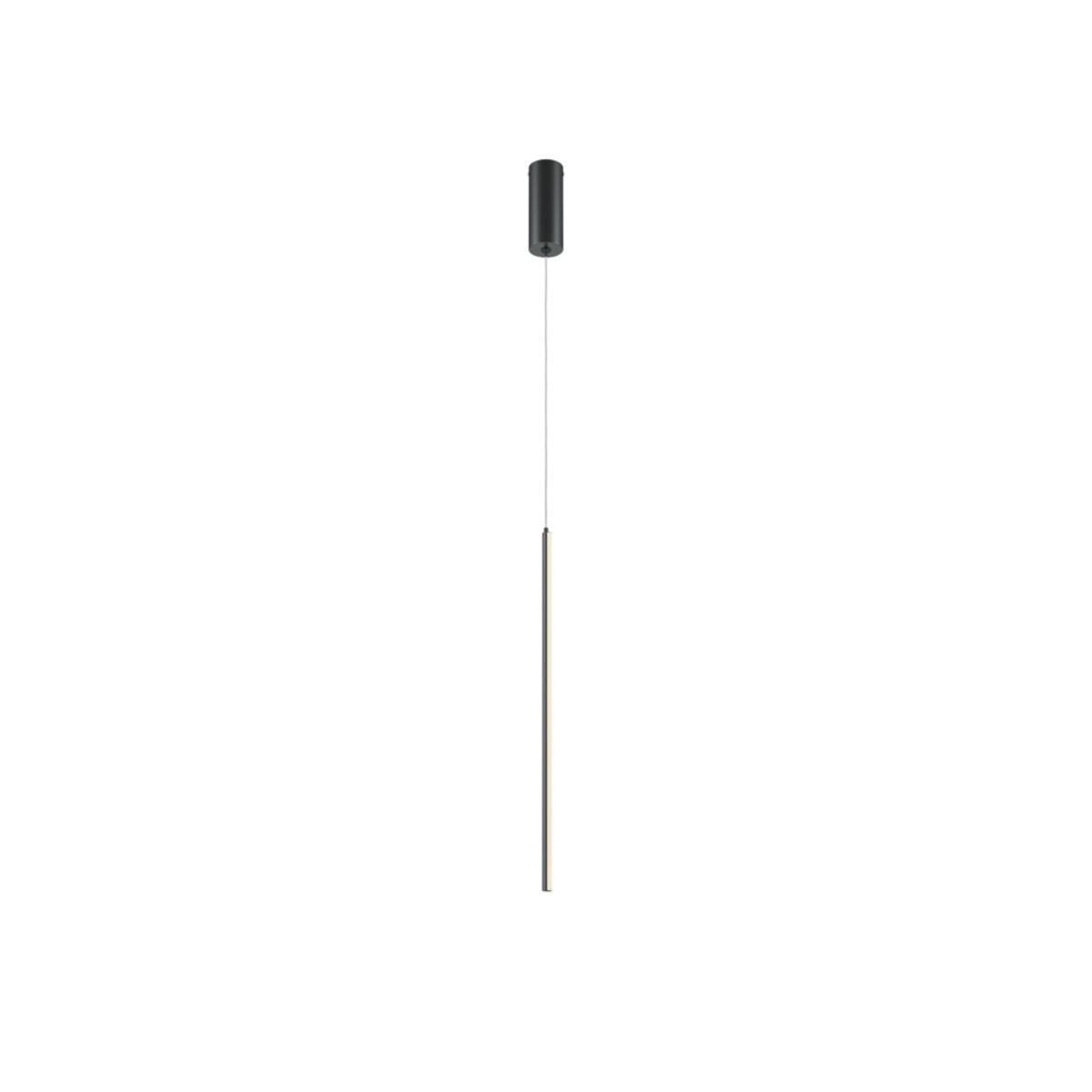 Lampa wisząca Halo czarna LED 1x11W Odcienie bieli 600lm Maytoni