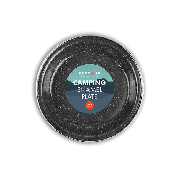 Procamp Camping Enamel Plate 24cm