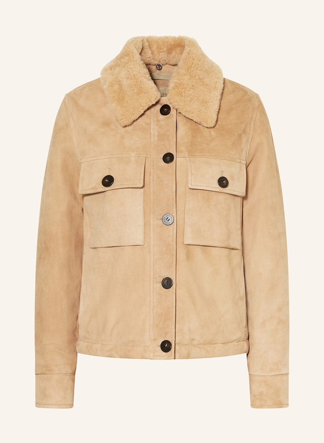 WOOLRICH Lederjacke AMBER
