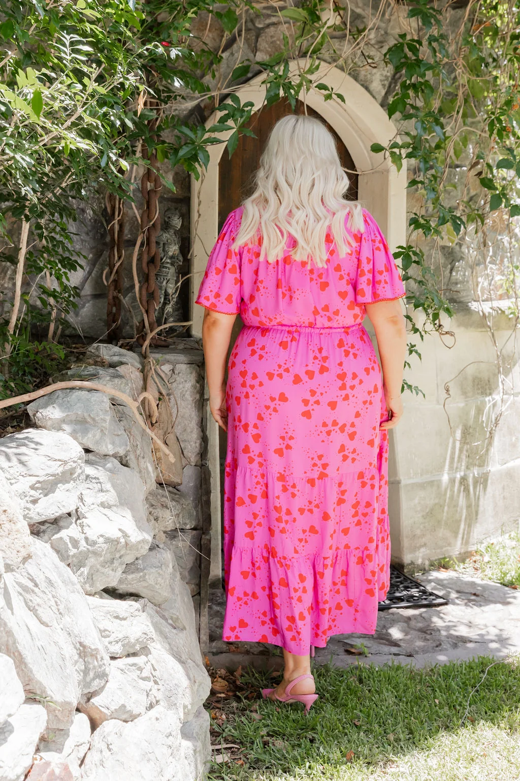 Charlize Dress in Sweet Valentine