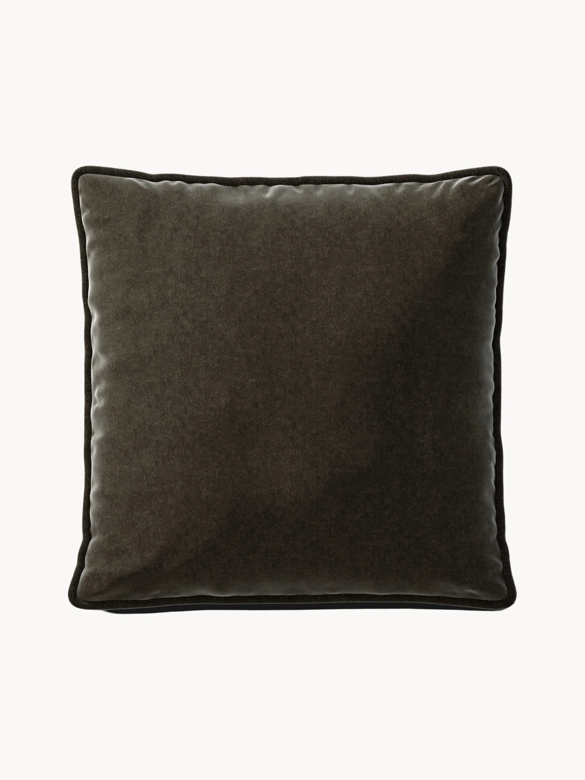 Großes Samt-Sofa-Kissen Vetsak, 60 x 60 cm