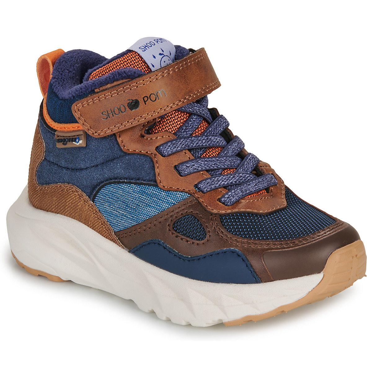 Shoo Pom - POW DRY TEX - Brown / Navy