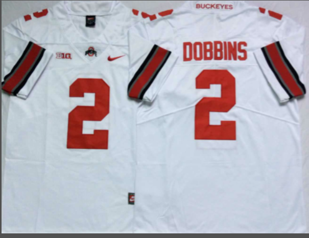 J.K. Dobbins NCAA Ohio State Buckeyes Nike Vapor Limited Jersey