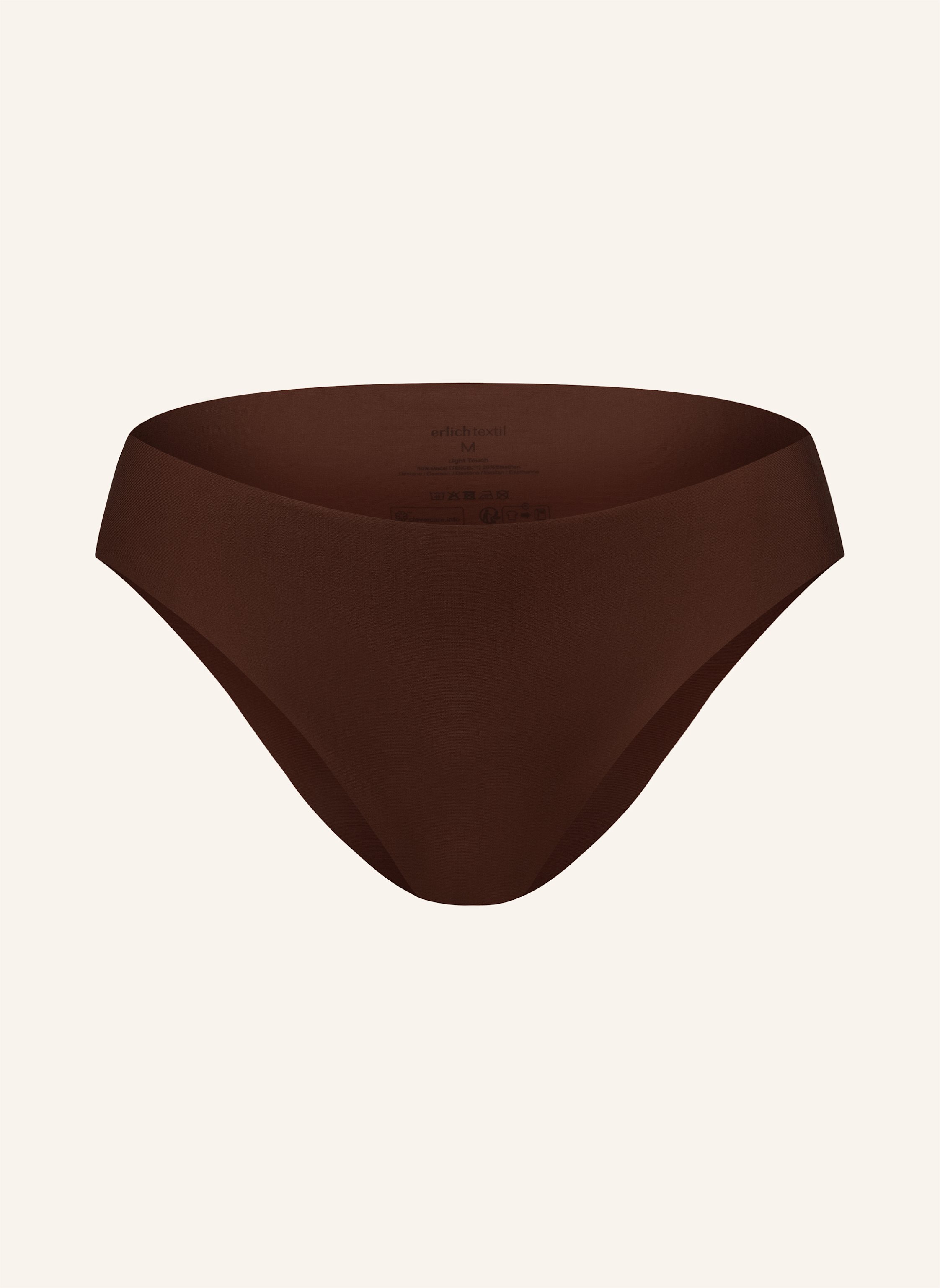 erlich textil Casual Cotton Brazil Slip mit Baumwolle (aus kontrolliert biologischem Anbau) - nahtlose Kanten