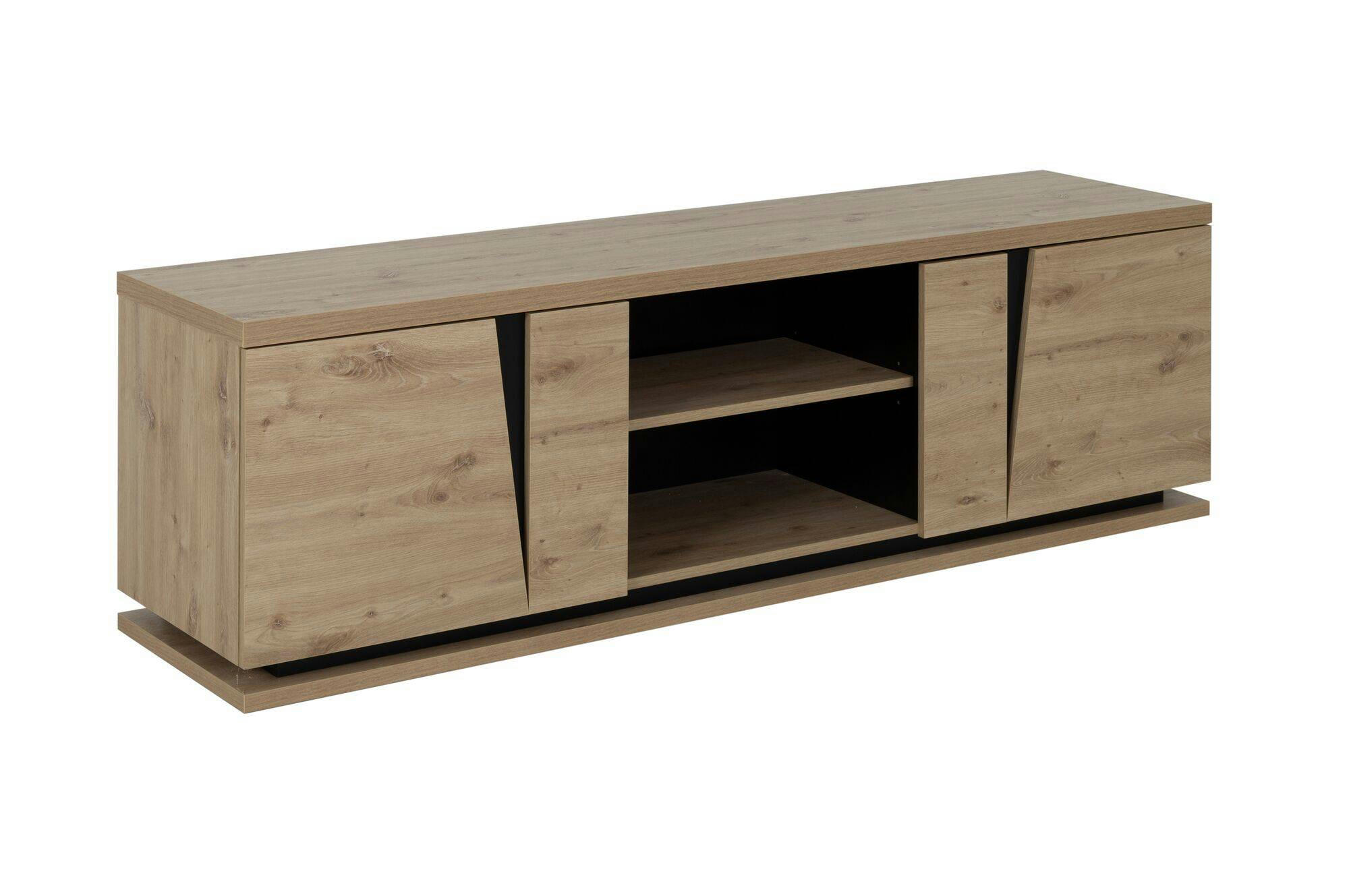 GALICE - Meuble TV effet bois