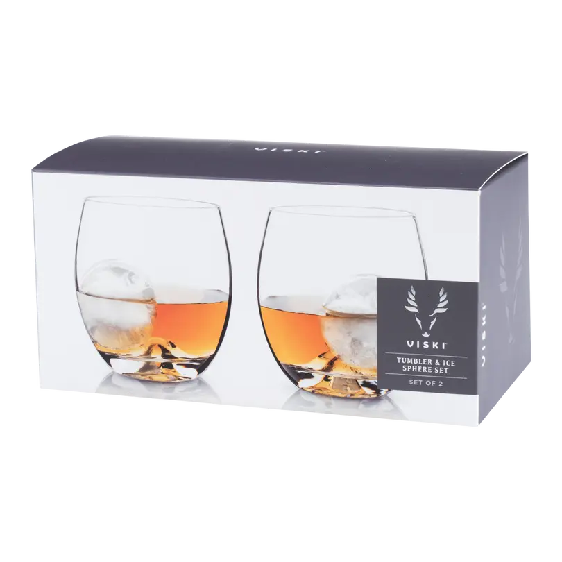 Whiskey-Set 4-teilig Ice Sphere