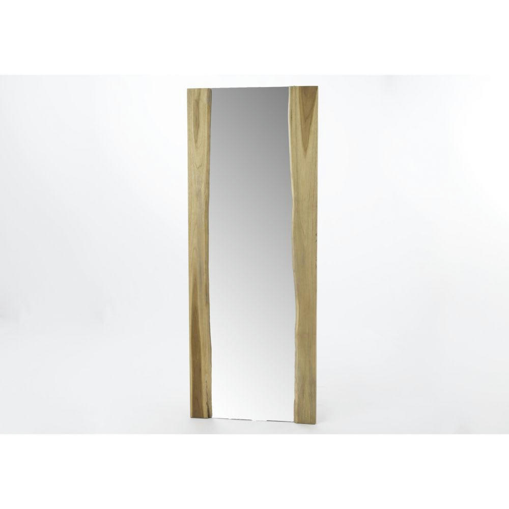 SAVANA - Miroir rectangulaire en teck H180