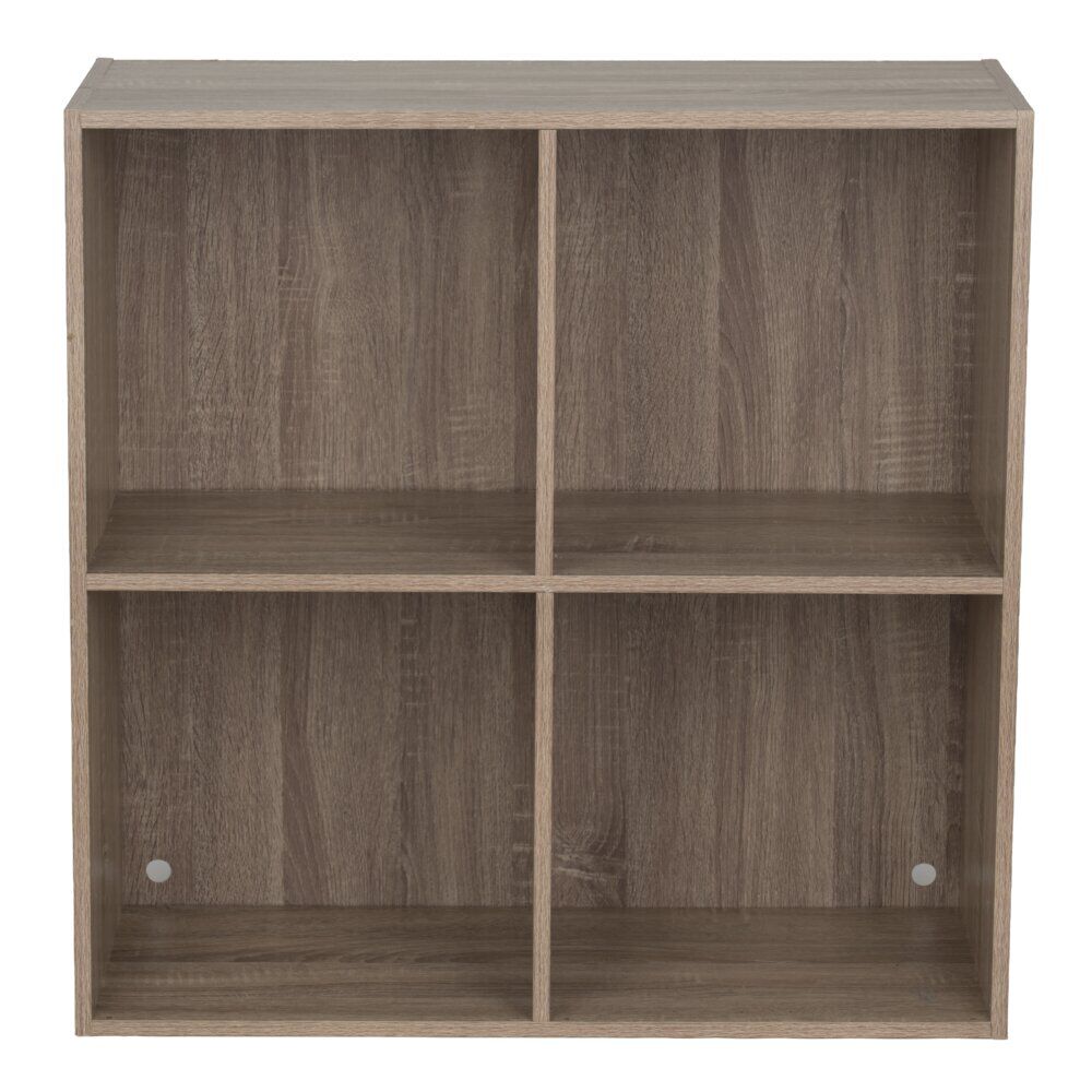 Structure pour Box Cube 4 cases bois blanc 69x30xH69cm