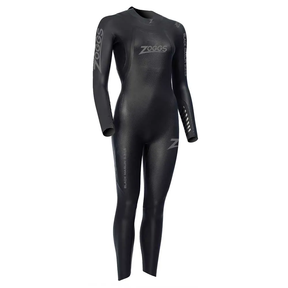 Zoggs Black Marlin 5/3/1.5 mm woman long sleeve neoprene wetsuit
