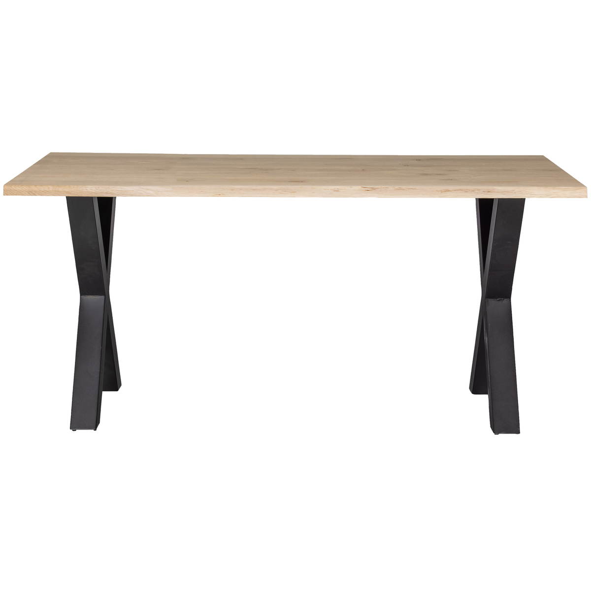 WOOOD boomstam tafel met alkmaar poot Tablo - Eiken - 75x180x90