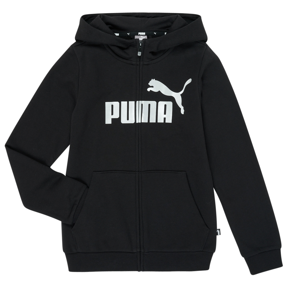 Puma - ESS FZ HOODY - Black