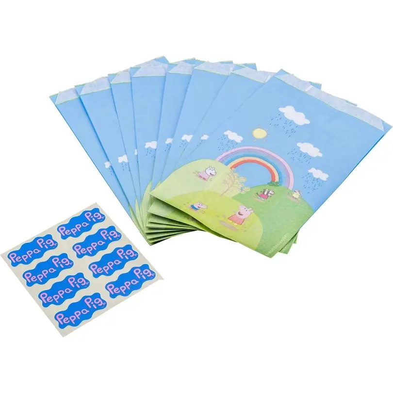 Geschenktüte 8er-Set Peppa Pig