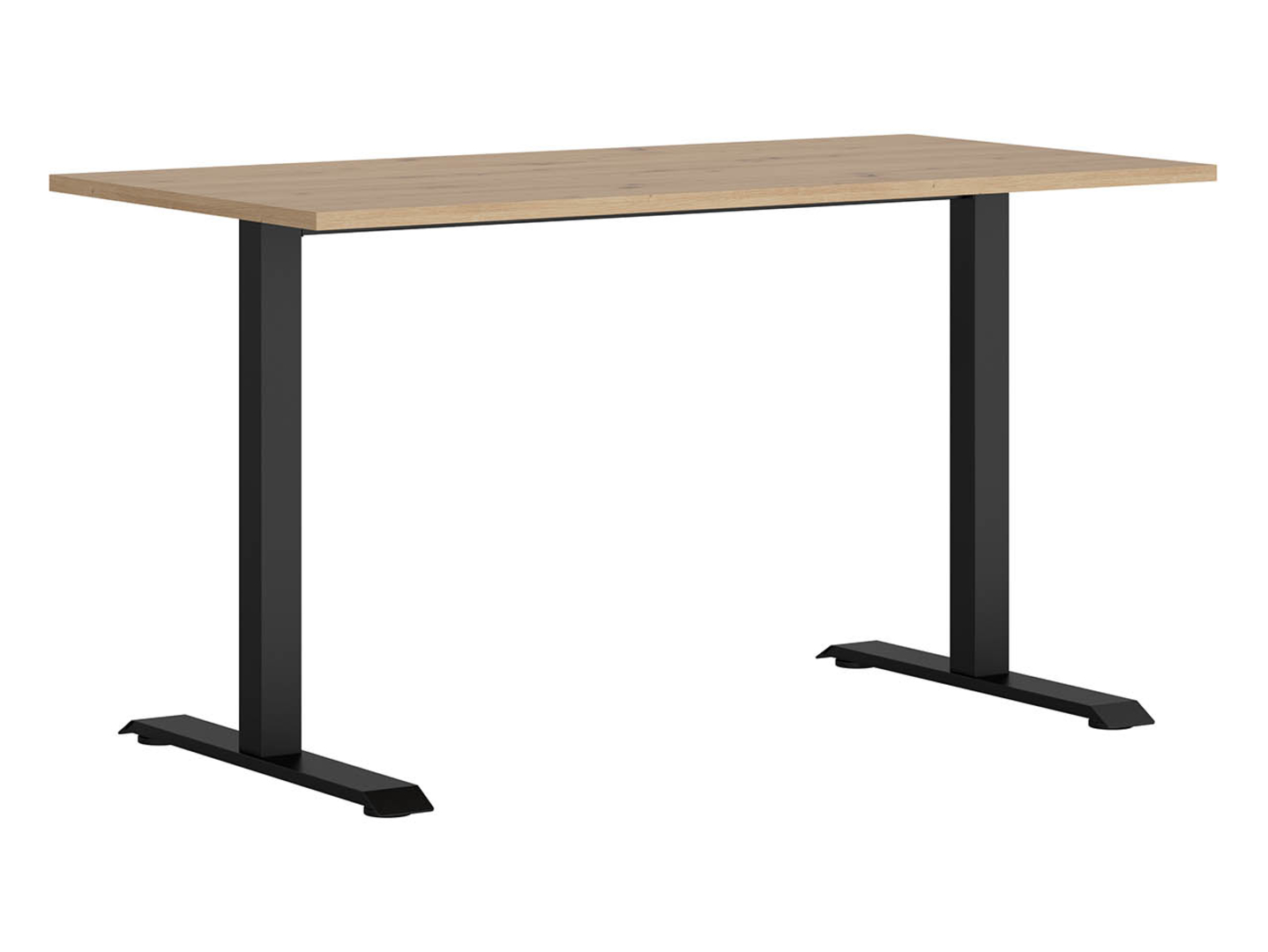 Biurko Space Office 140 cm dąb artisan