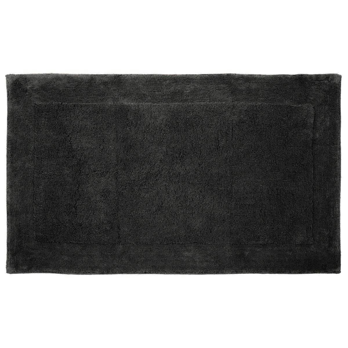NUANCO - NUANCO - Tapis de bain ou de salon Anthracite 70x120