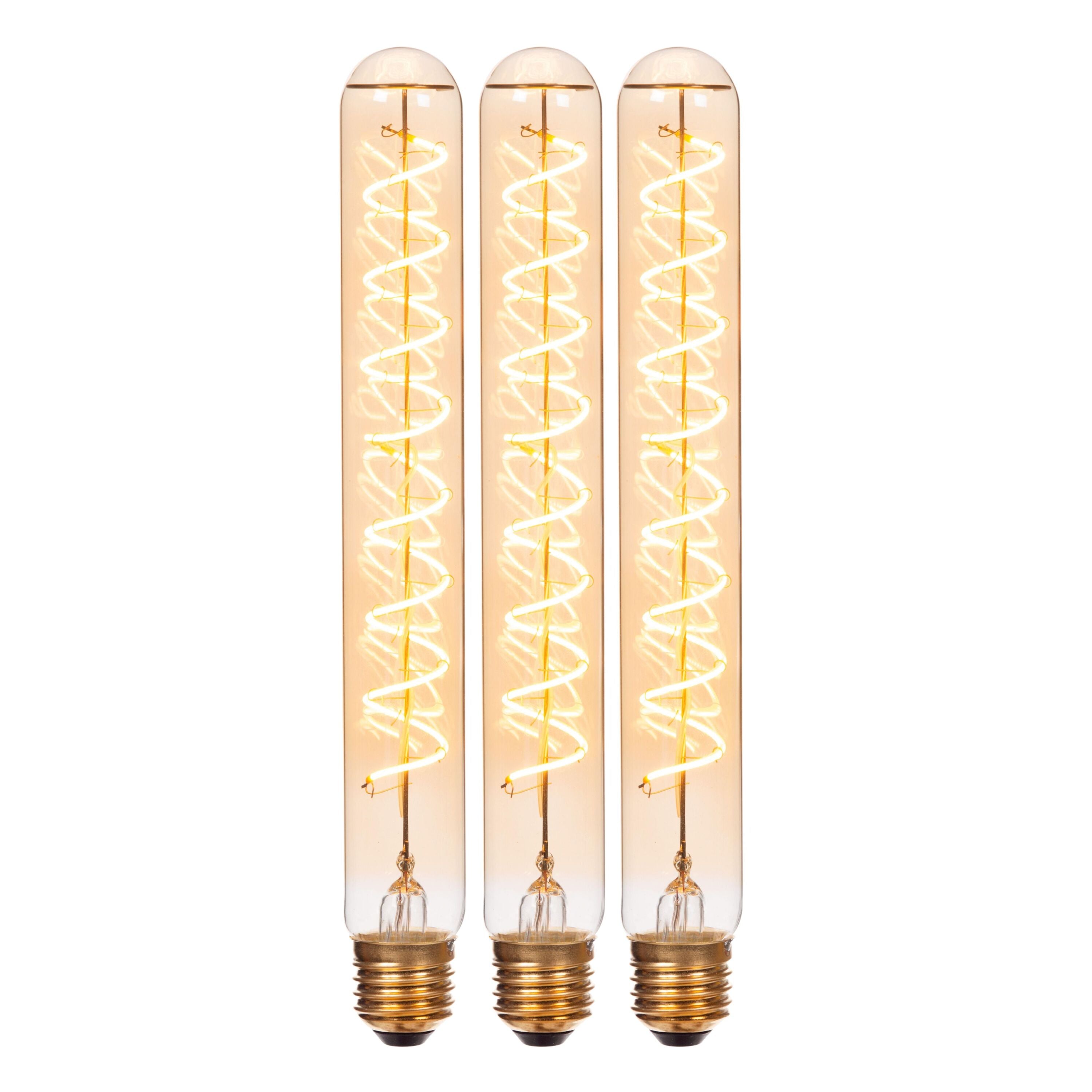 Lucide T32 Filament lamp - Amber (set van 3)