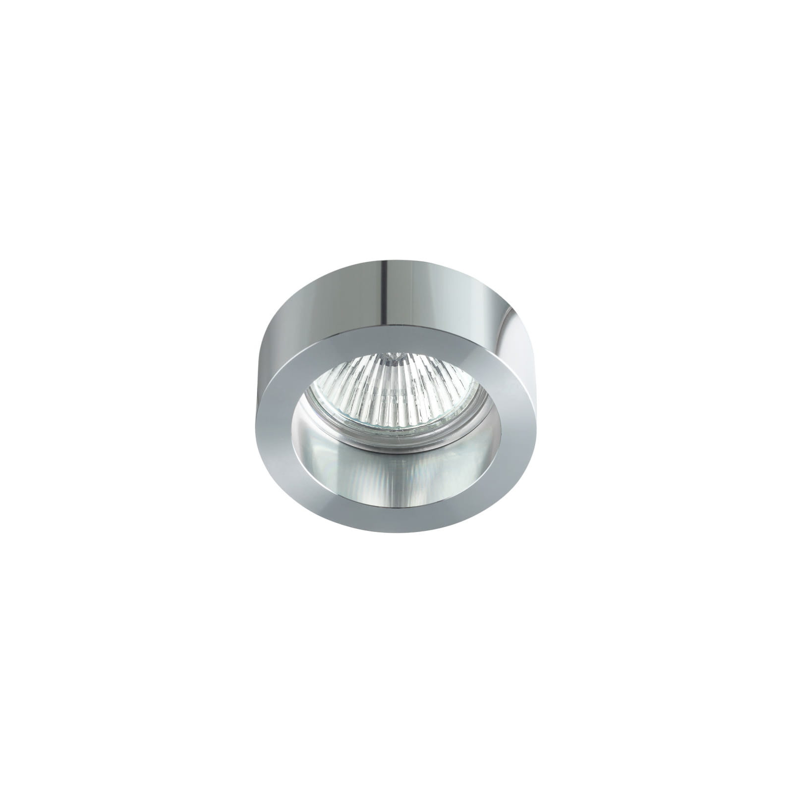 Oprawa wpuszczana okrągła stal satyna 7cm RANTI1xGX5.3x50W IP20 Italux