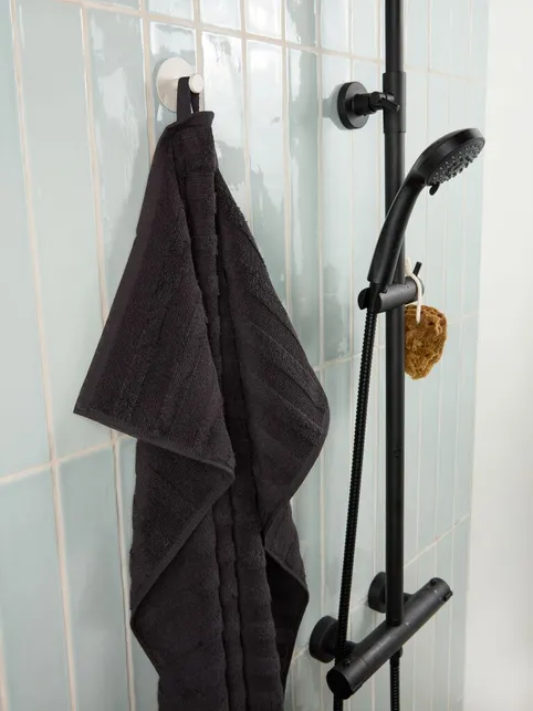 Badehåndklæde TORSBY 65x130 sort