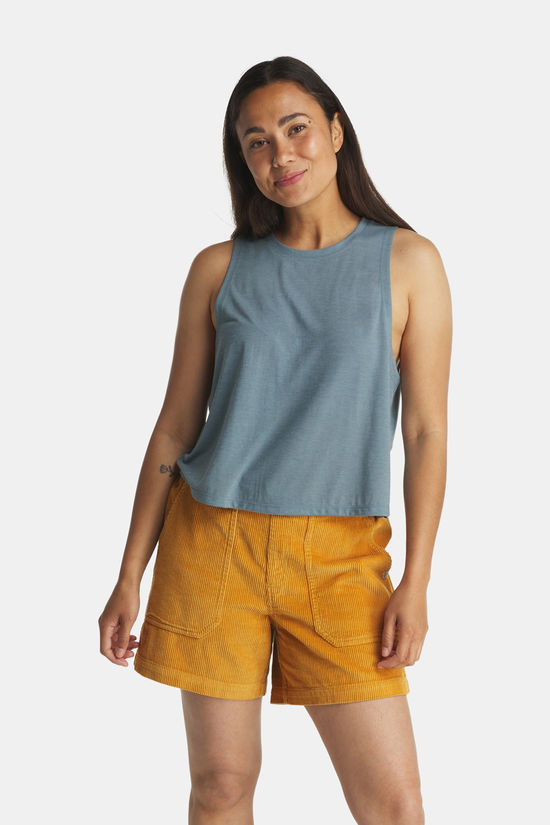 Patagonia Capilene Cool Trail Cropped Tank Top Dames