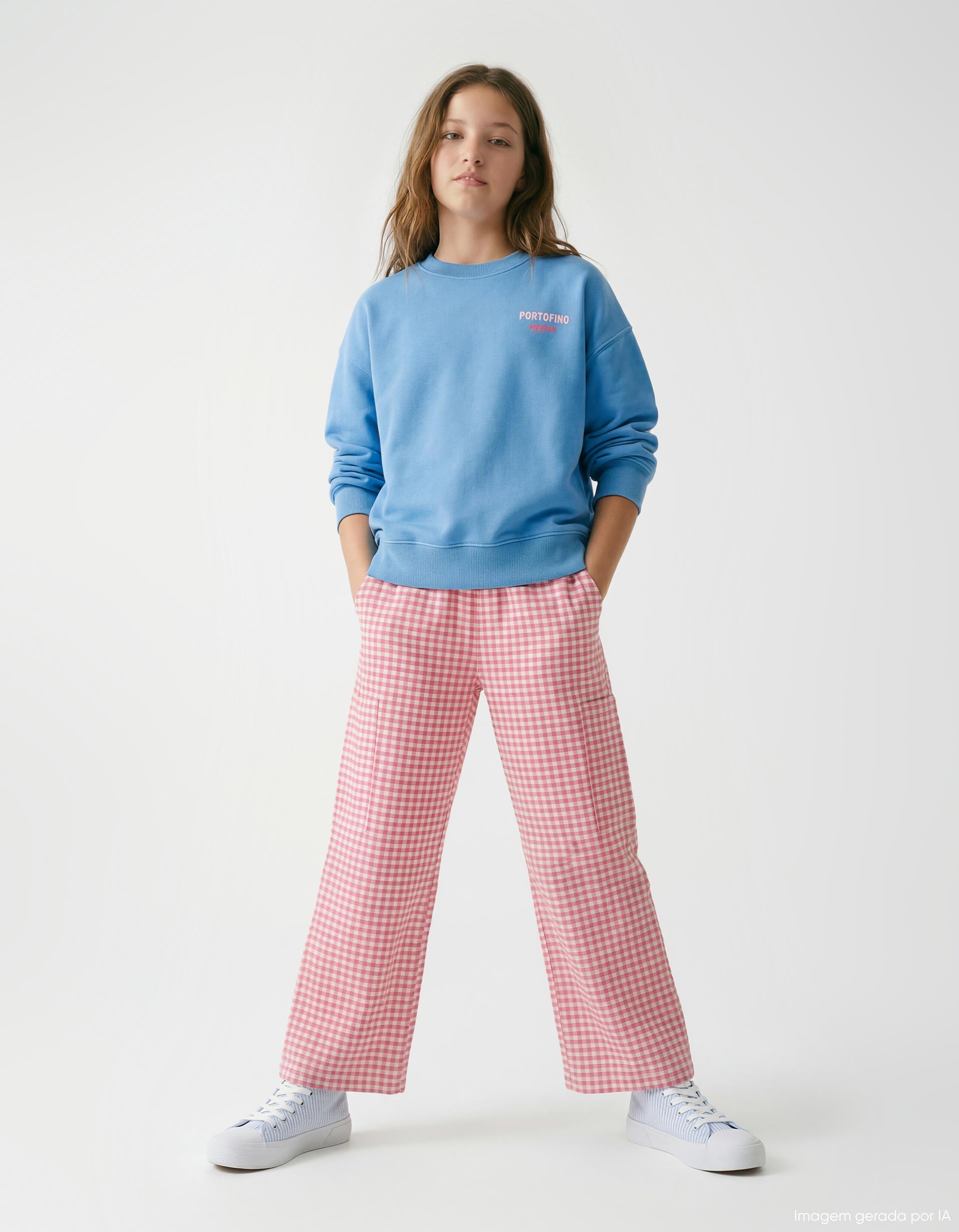 Calças, Menina, Rosa Escuro