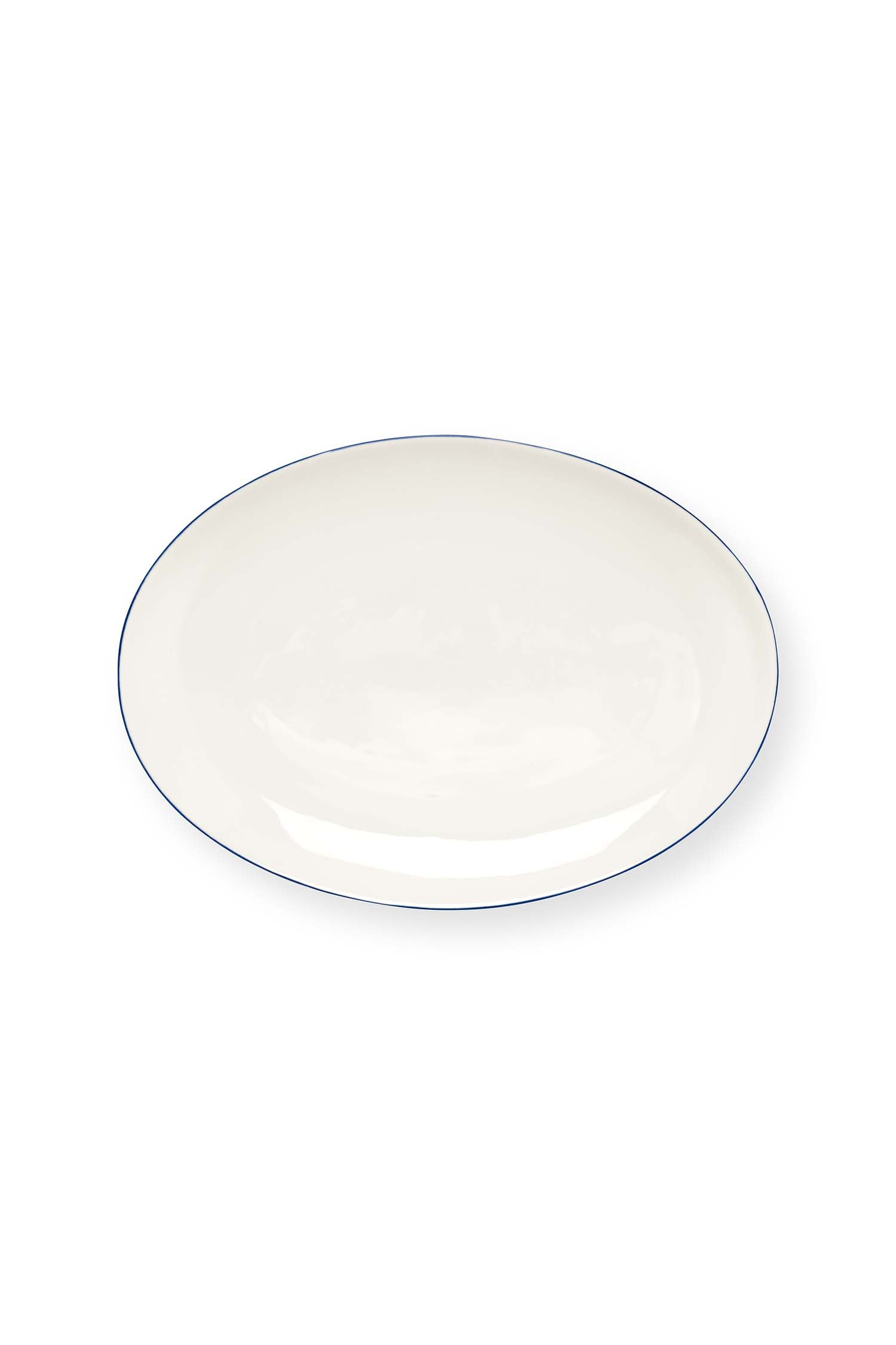 vtwonen Bord - Line - Wit - 30cm
