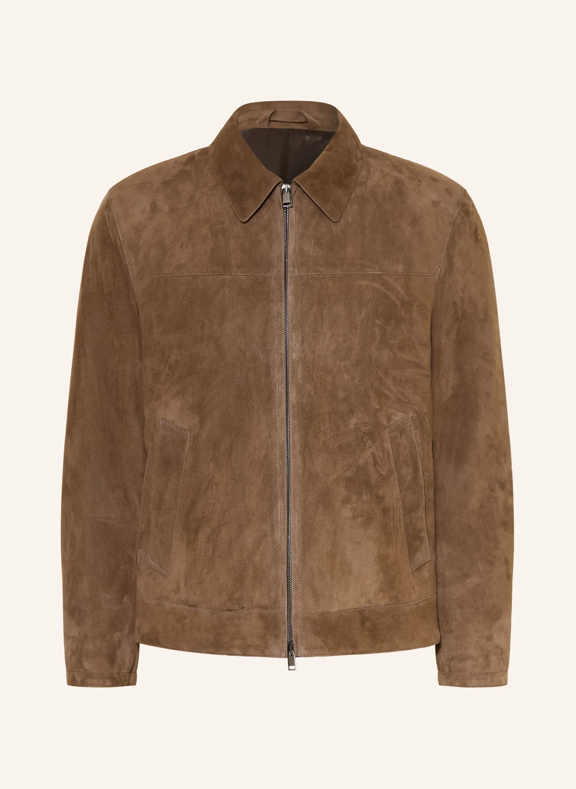 Brioni Lederjacke