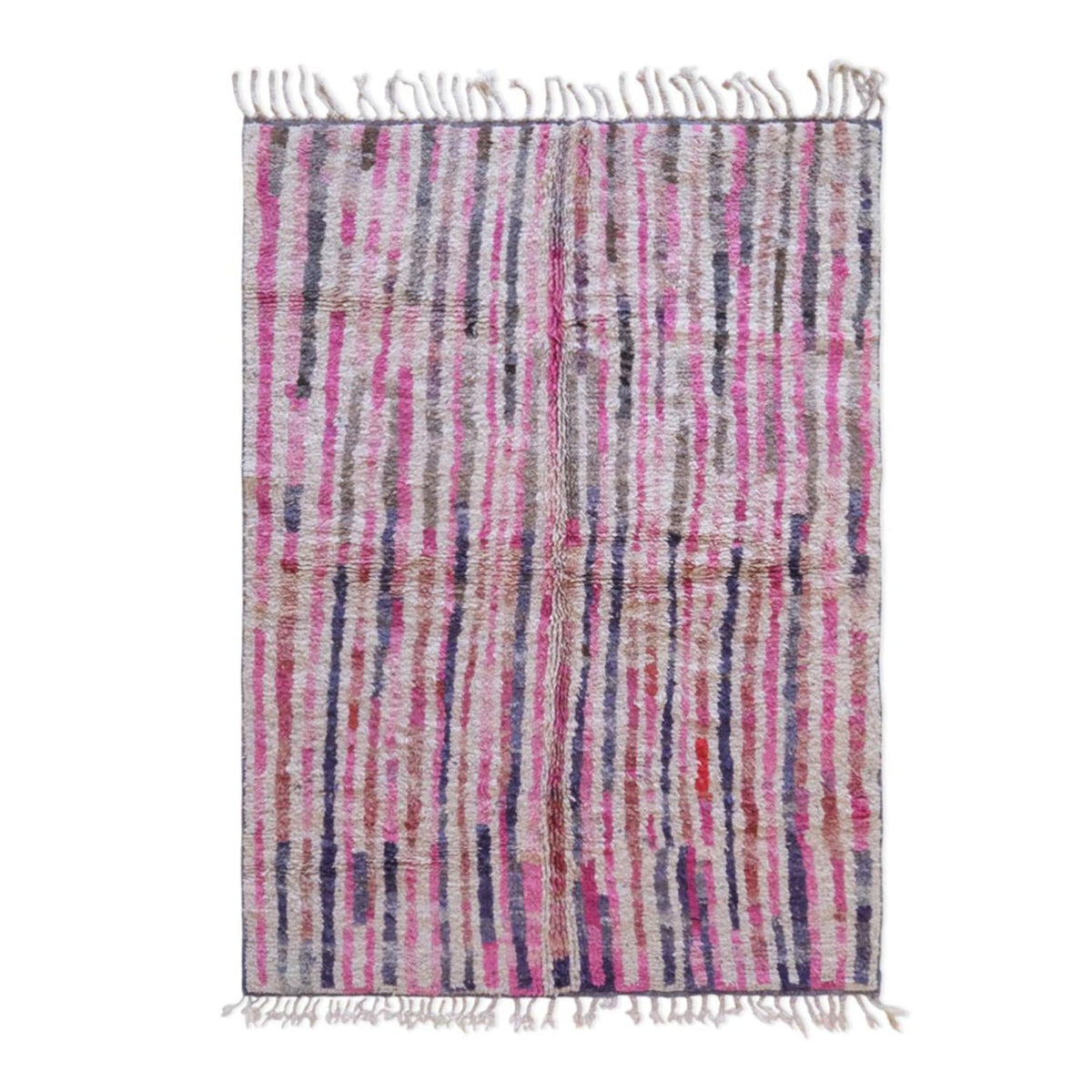AFK Living vloerkleed Berber - handgemaakt - Wol - 152 x 212 cm
