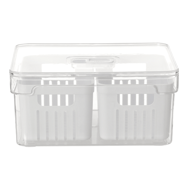 ORGANIZADOR COM 2 CESTOS PRACTICAL FRIDGE