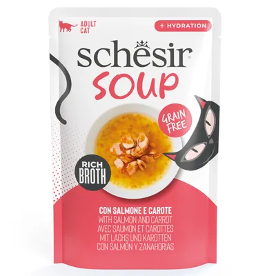 Schesir Cat Soup Saver Pack 24 x 40g