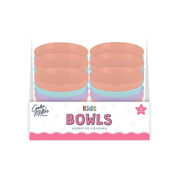 Cooke & Miller Pink Bowls 6 Pack