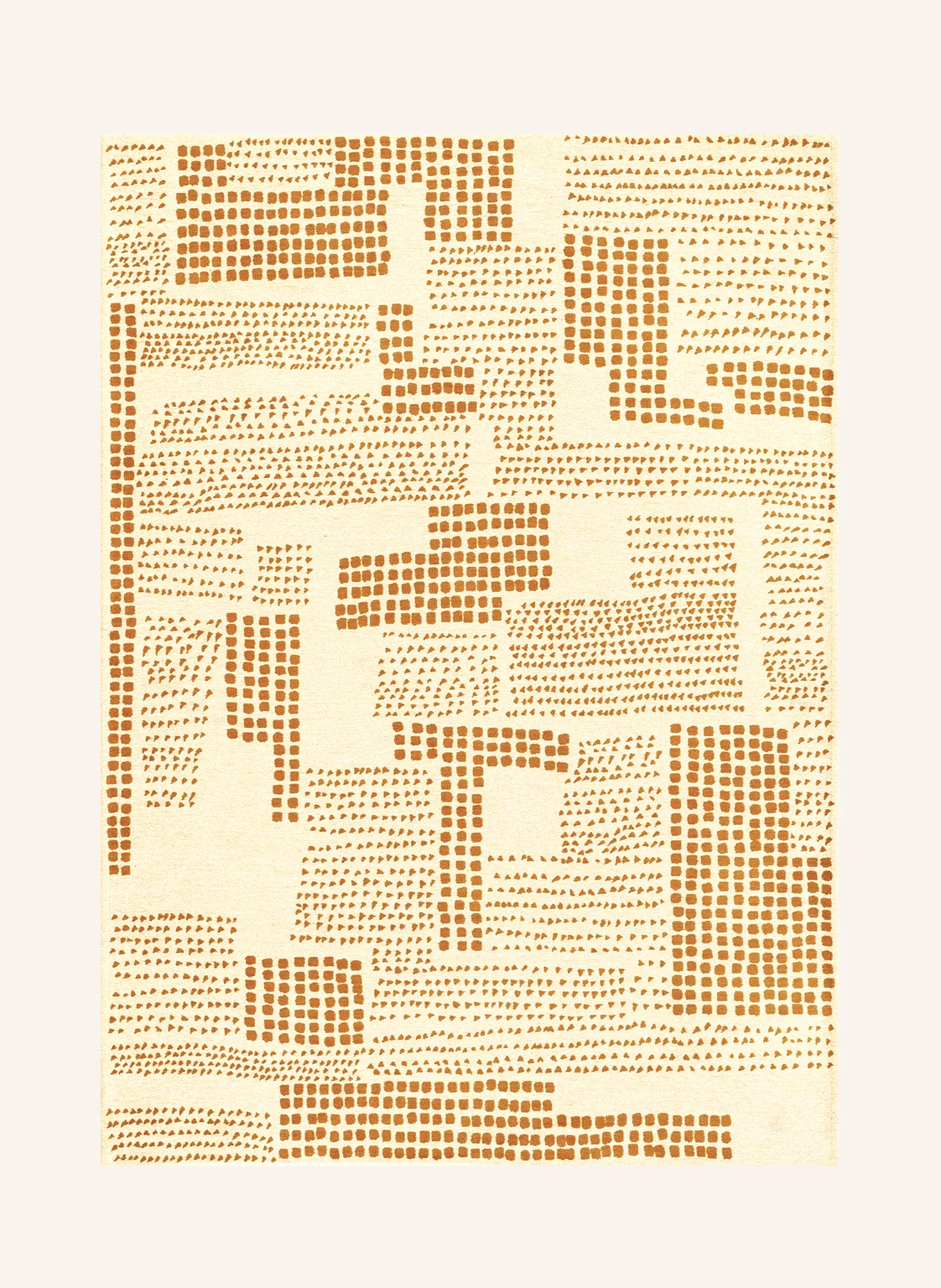 louis de poortere Teppich GALLERY CUBIK